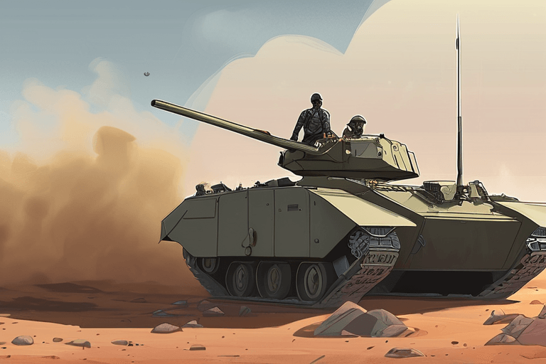 دبابة "القاتل الصامت" تظهر لأول مرة؛ هجوم بطائرة مسيرة في السودان يقتل 24