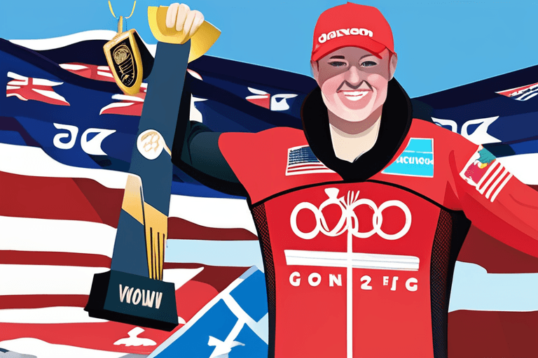 约翰逊夺金，沃恩摔倒，助手辞职