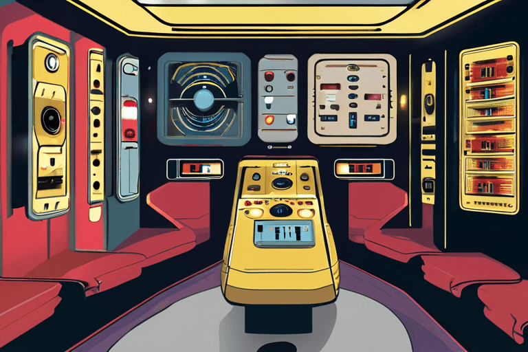 Star Trek Fan Builds Dream Control Panel, Eyes 6G Future
