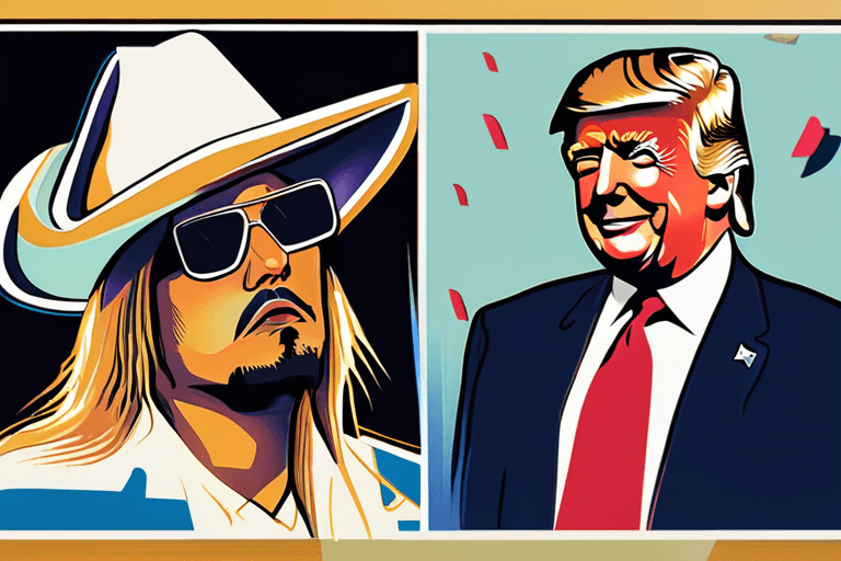 Trump critica Bad Bunny, Kid Rock responde no Super Bowl