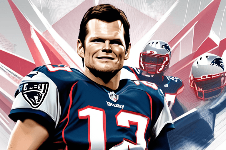 브래디, 3억 7500만 달러 계약으로 슈퍼볼 드라마 압도