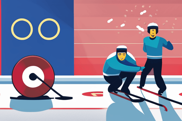 Olympia-Curling-Sieg, Aktien steigen, Meta steht EU gegenüber