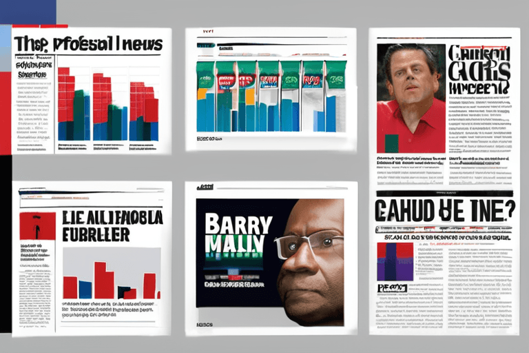 शेयरों में उछाल, बैरी एम बिका, पत्रकारिता जारी है