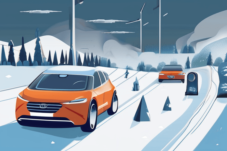 Europe Faces Winter: Tech, Storms, & EVs Challenge
