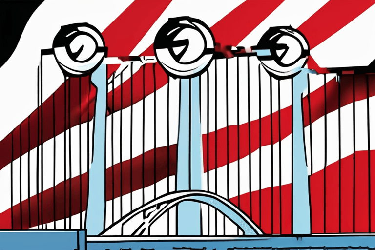 特朗普威胁桥梁封锁，引发贸易紧张局势