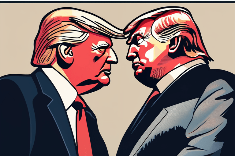 Trump ataca a Putin, amenaza puente, en medio de cierre inminente