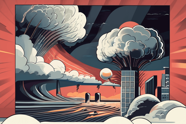 Stürme, Krieg und Krise: Die Welt steht vor multiplen Katastrophen