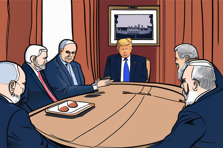 ネタニヤフ首相、イラン協議についてトランプ大統領に説明へ