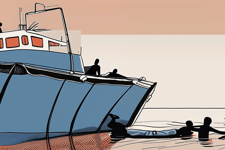 Un bateau de migrants en Méditerranée chavire, des dizaines de personnes sont présumées mortes