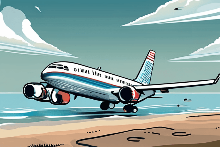 비행기, 바다에 착륙, 55명 전원 생존; 러시아, 곧 공격 안 해