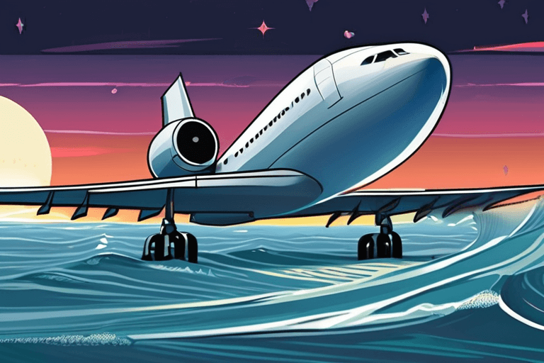 Plane Lands in Ocean, All 55 Survive; Musk Eyes Moon