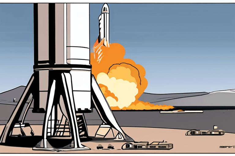 स्पेसएक्स बूस्टर ने परीक्षण में सफलता पाई; बंद होने से हवाई अड्डों को खतरा