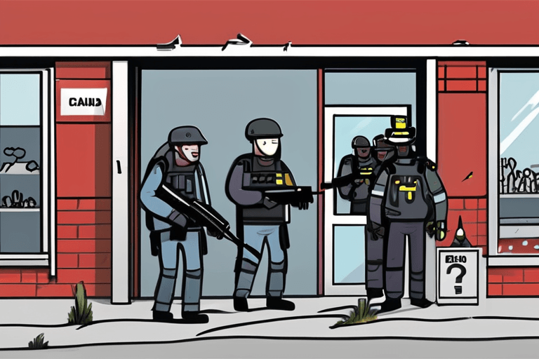 캐나다 학교 총격: 9명 사망, 마을 초토화