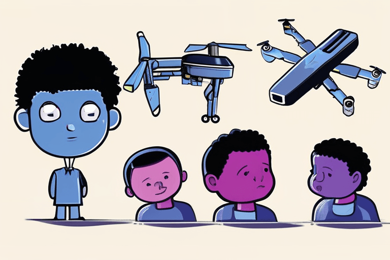 드론 공격으로 어린이 사망, 학교 총격 용의자 신원 확인