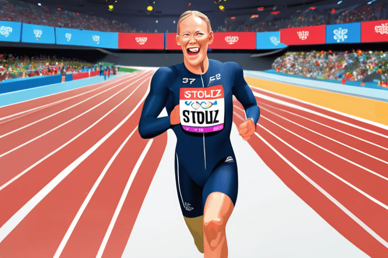 Stolz zerschmettert Olympischen Rekord inmitten globaler Unruhen