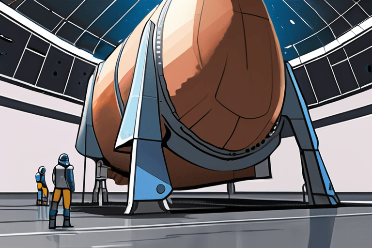 SpaceX bereitet Starship vor, Entfernung des Dragon-Crew-Arms