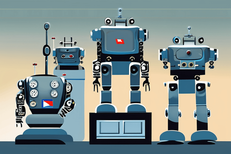 रोबोट साइबरग उभरते हैं; लाओस, ब्रिटेन, कनाडा समाचार बनाते हैं