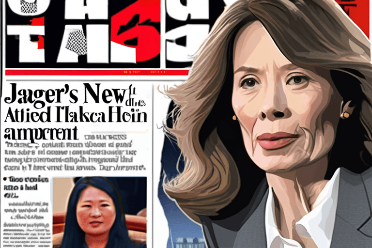 La fiancée de Jagger agressée ; l'héritier présomptif de la Corée du Nord révélé