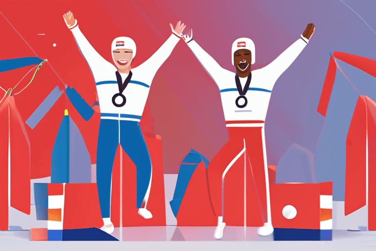 Kims silbernes Lächeln: Olympiasieger feiert trotzdem