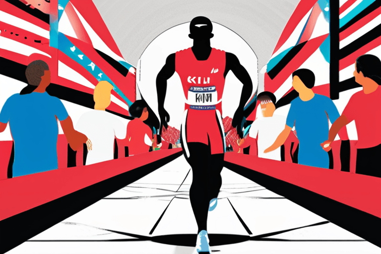 金牌惜败：奥运冠军的喜悦