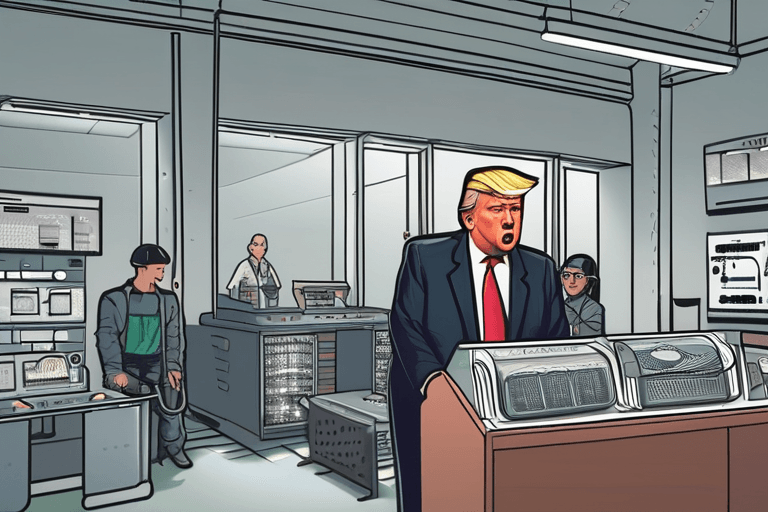 ट्रम्प ने नियमों में कटौती की, Nvidia ने AI को बढ़ावा दिया