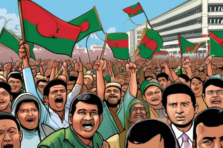 ¡BNP Canta Victoria en Elecciones de Bangladés en Medio de Disturbios!