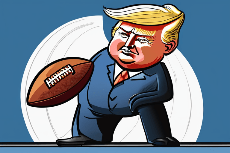 Trump begnadigt NFL-Spieler, untergräbt Klimaregeln