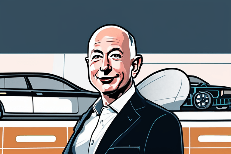 বেজোস মাস্ককে খোঁচা দিলেন, চাঁদের পরিকল্পনা, রোবোট্যাক্সি ডোরড্যাশ সংকট