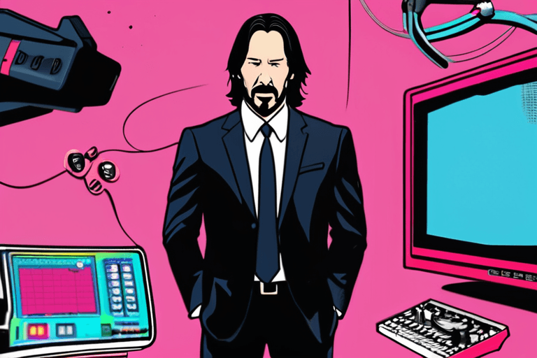 Keanu Reeves in John Wick-Spiel; Hello Kitty-Designerin geht in Rente