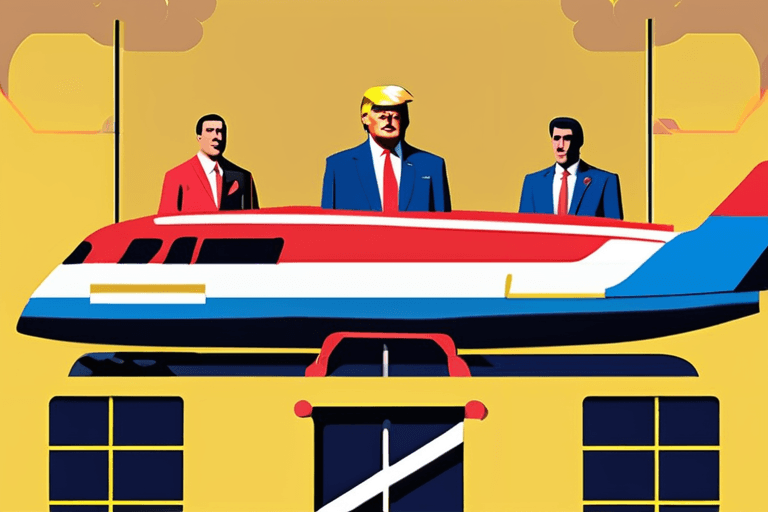 Trump de Olho na Venezuela, Envia Porta-Aviões em Meio à Queda da Inflação