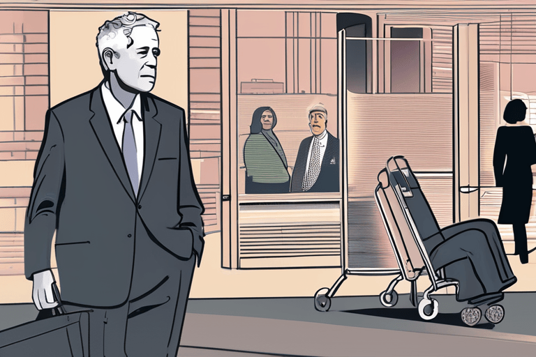 فضيحة إبستين، رد فعل الحلقة، ومتجولي هيثرو