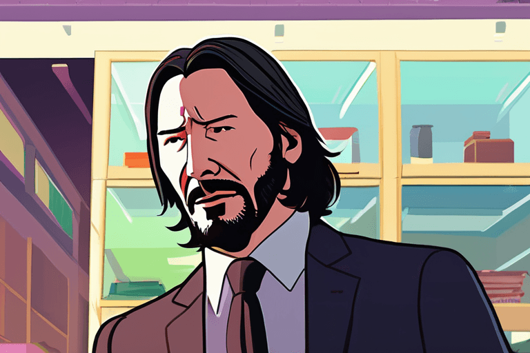 Keanu Reeves Estrela em Jogo John Wick; Simulador de Atirador Escolar Surge
