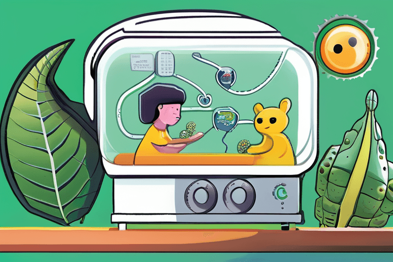 IA e Ciência Prosperam: Nova Esperança para Crianças, Lagartas e Conhecimento