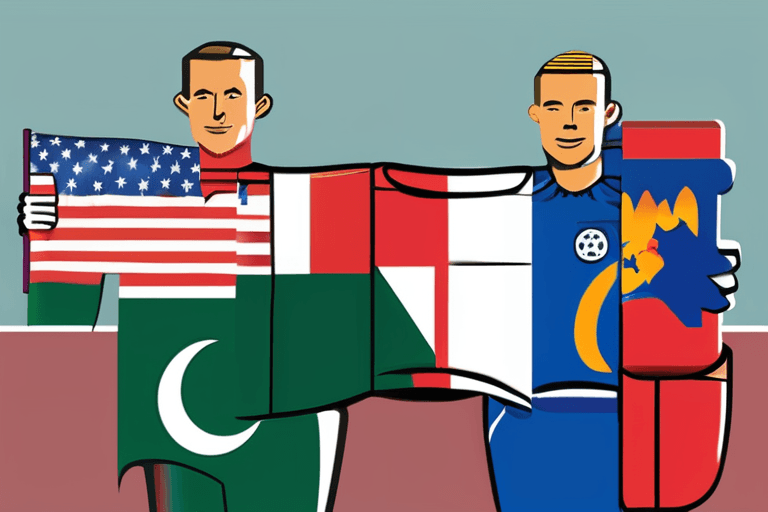 GB Conquista Ouro, Paquistão Pronto para a Índia, Haiti Refaz Uniforme