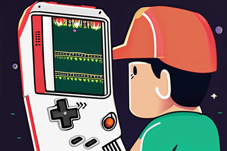 ポケットタコス、スマホをゲームボーイに変身！