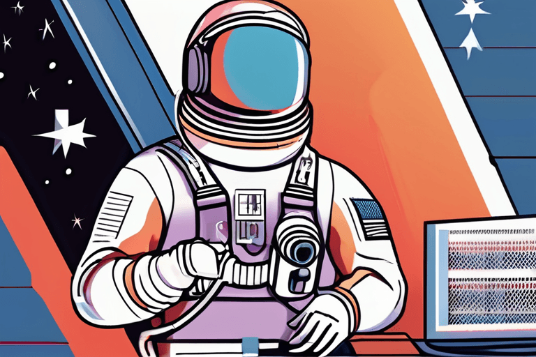 NASA 승무원, 공습, 그리고 변화하는 백신 규정