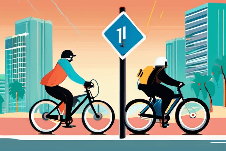 AI 与海滨小镇对抗自行车道阻碍者