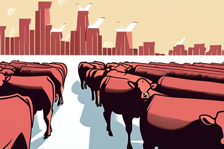 Цены на говядину взлетают на фоне сокращения поголовья крупного рогатого скота