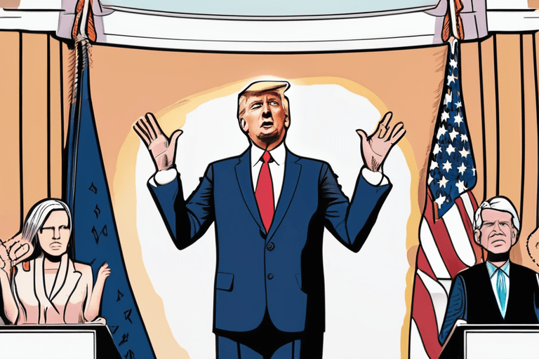 ترامب صامت بينما تشتعل الفضائح، نيوسوم يبني الحلفاء