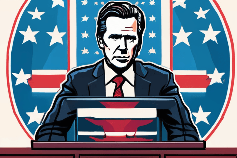 Newsom se enfrenta a ICE, construye aliados en medio del silencio de Trump