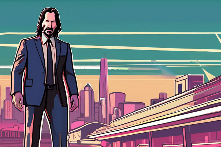 कीनू रीव्स नई जॉन विक गेम में!