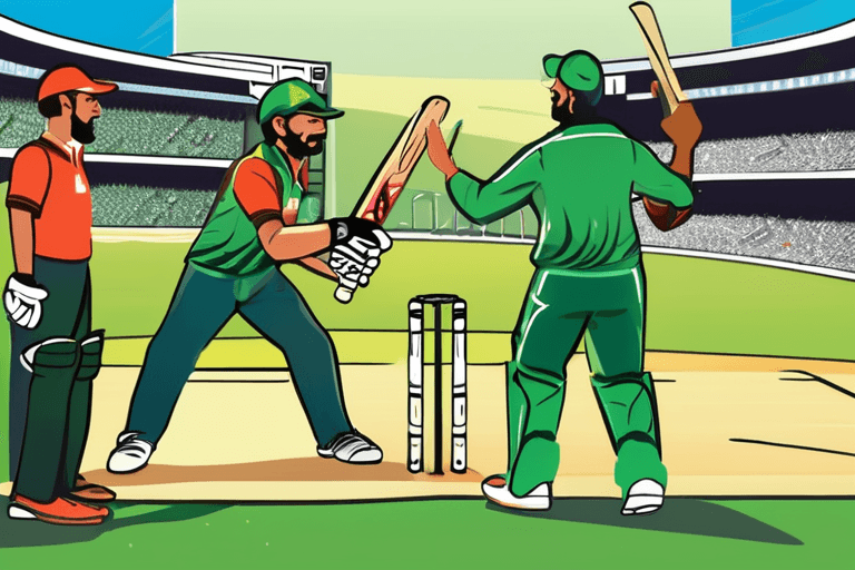 Indien-Pakistan Cricket-Duell entfacht, Kapitäne geraten aneinander!