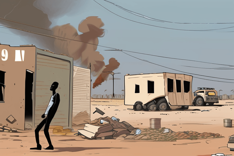 Ciudad sudanesa atacada, miles de muertos; informan las Naciones Unidas