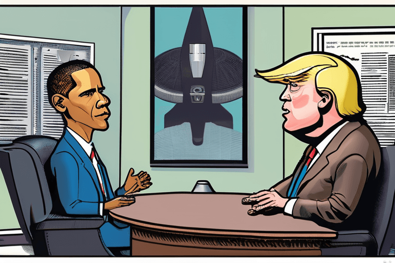 Obama confirme les extraterrestres, Trump envoie un porte-avions, les pourparlers reprennent