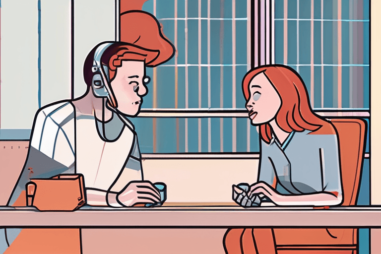 Humanos Beijam, Jogam e se Apaixonam por Romance com IA?