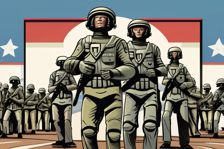 ट्रम्प सैनिकों के लिए अभियान चलाते हैं; ओबामा एलियंस पर बात करते हैं