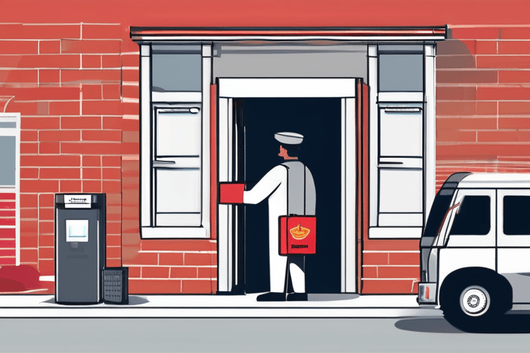 皇家邮政优先包裹，信件无人派送