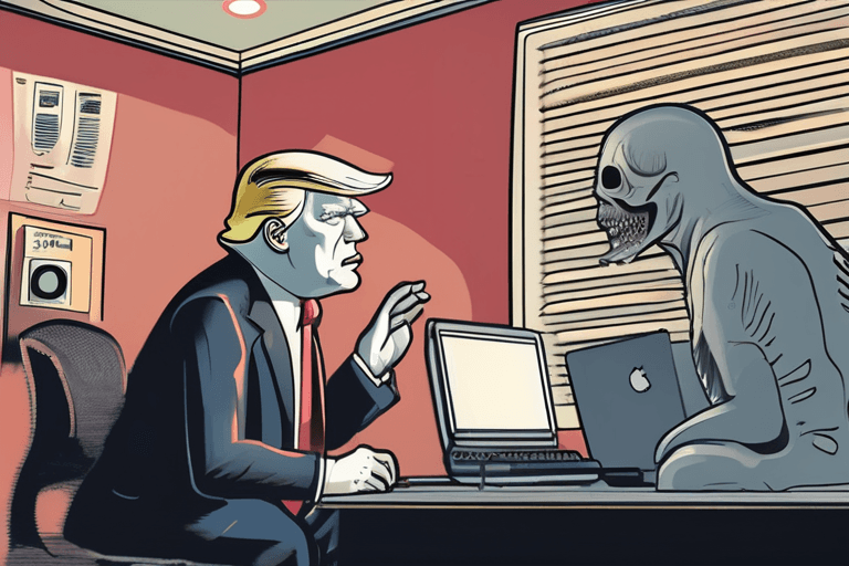 Horror, Trump, and Consciousness Collide in News Roundup