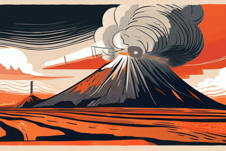 Éruption volcanique, Gaza souffre, inspiration Silent Hill