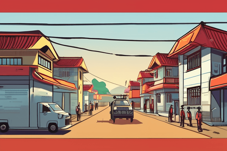 চীন গড়ে, ভারত প্রতিশ্রুতি দেয়: সীমান্ত গ্রামের মুখোমুখি